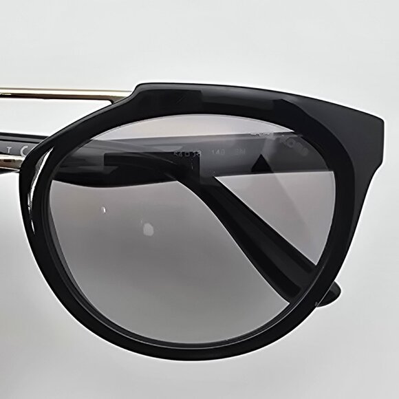 *SOLD* Michael Kors MK2107 Santa Ana Black Gold Frame Grey Lens Aviator Sunglass - Picture 12 of 16